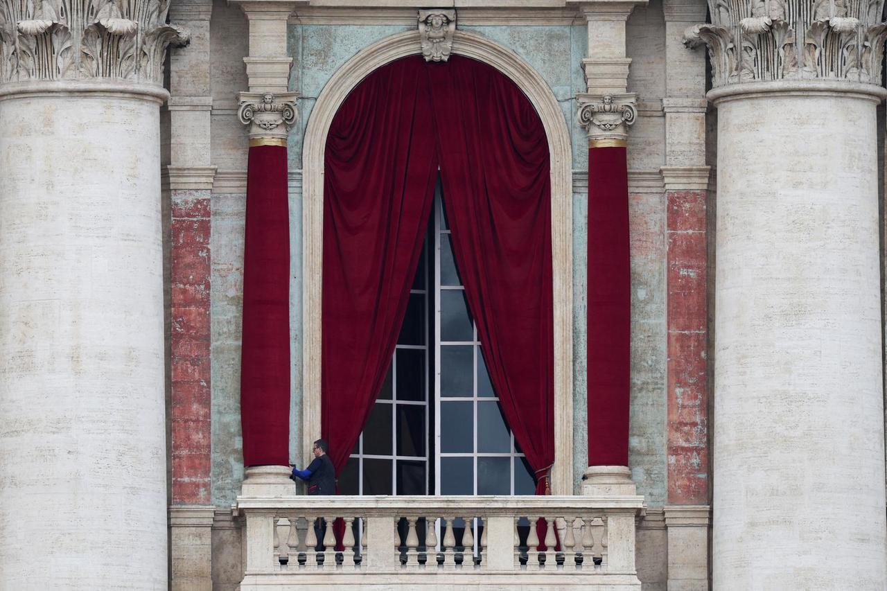 Preparations ahead of the conclave to elect the next pope as seen from Rome