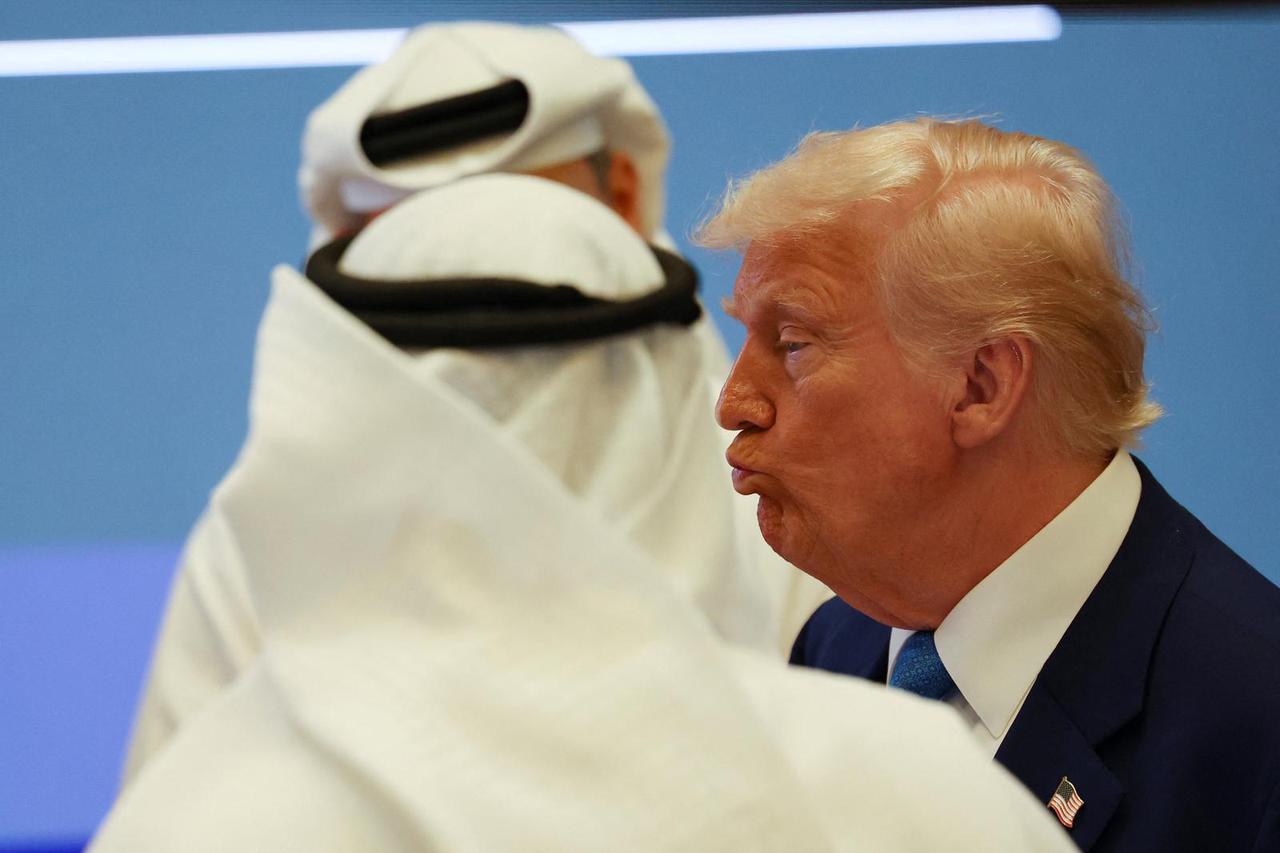 U.S. President Trump visits UAE