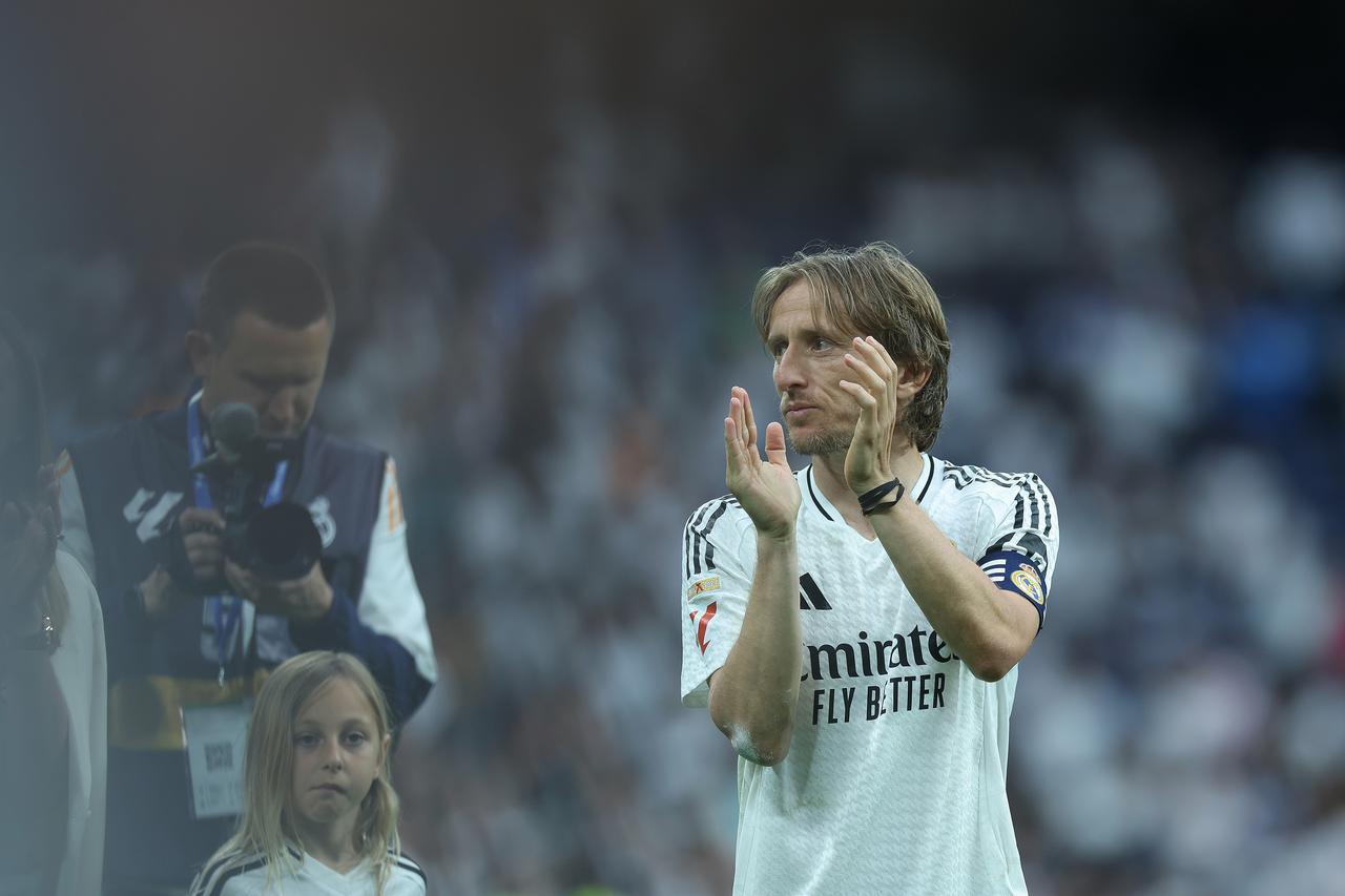 Madrid: Utakmica Real Madrid - Real Sociedad, posljednja u kojoj Luka Modrić igra s dresom Real Madrida