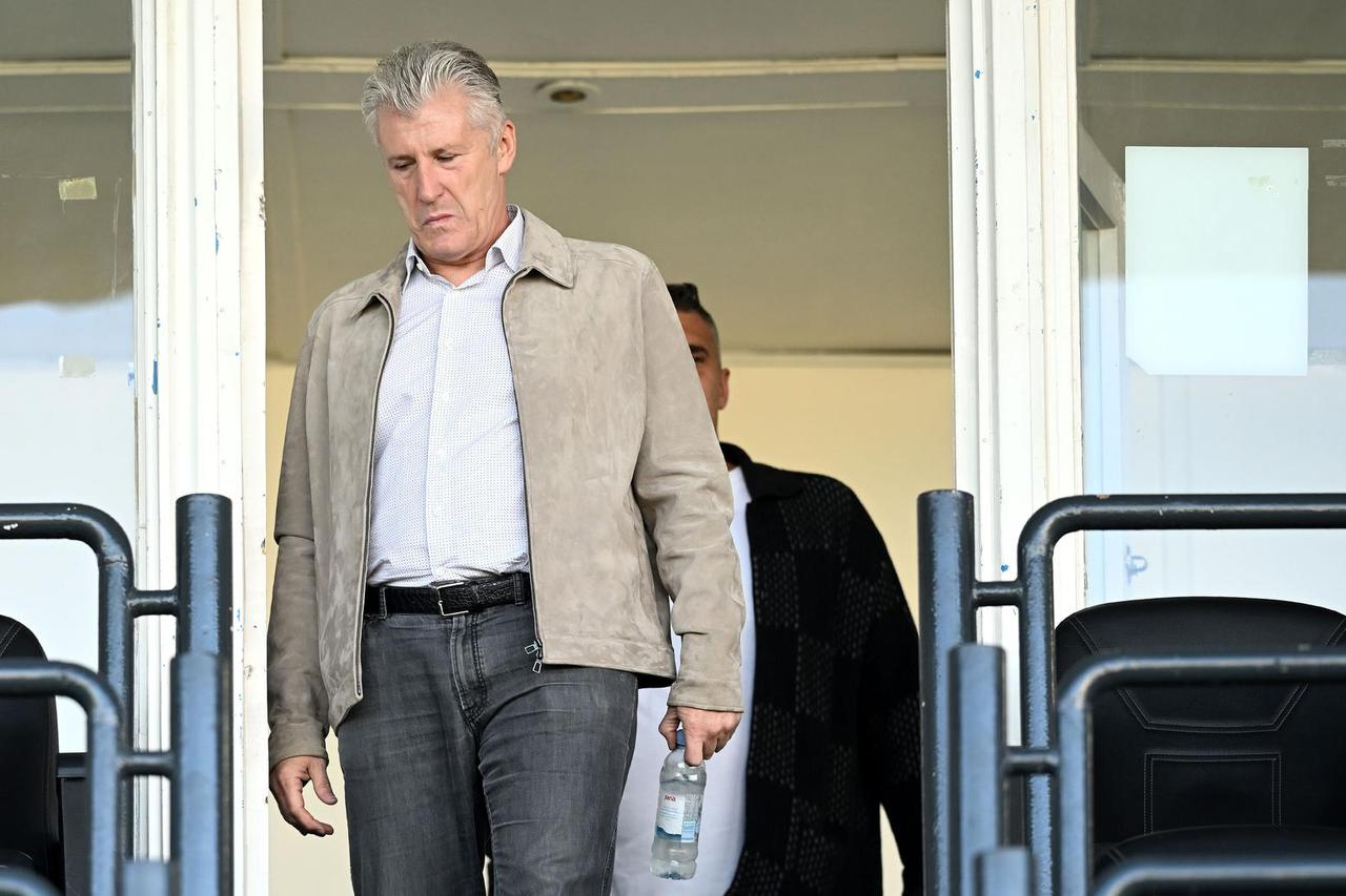 Davor Šuker na utakmici između Rudeša i Varaždina