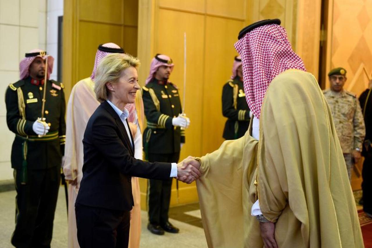 Ursula von der Leyen Mohammad bin Salman Al-Saud