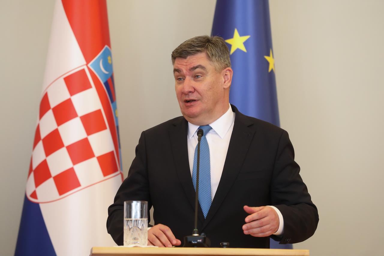 Zagreb: Andrzej Duda i Zoran Milanović dali izjavu za medije nakon sastanka