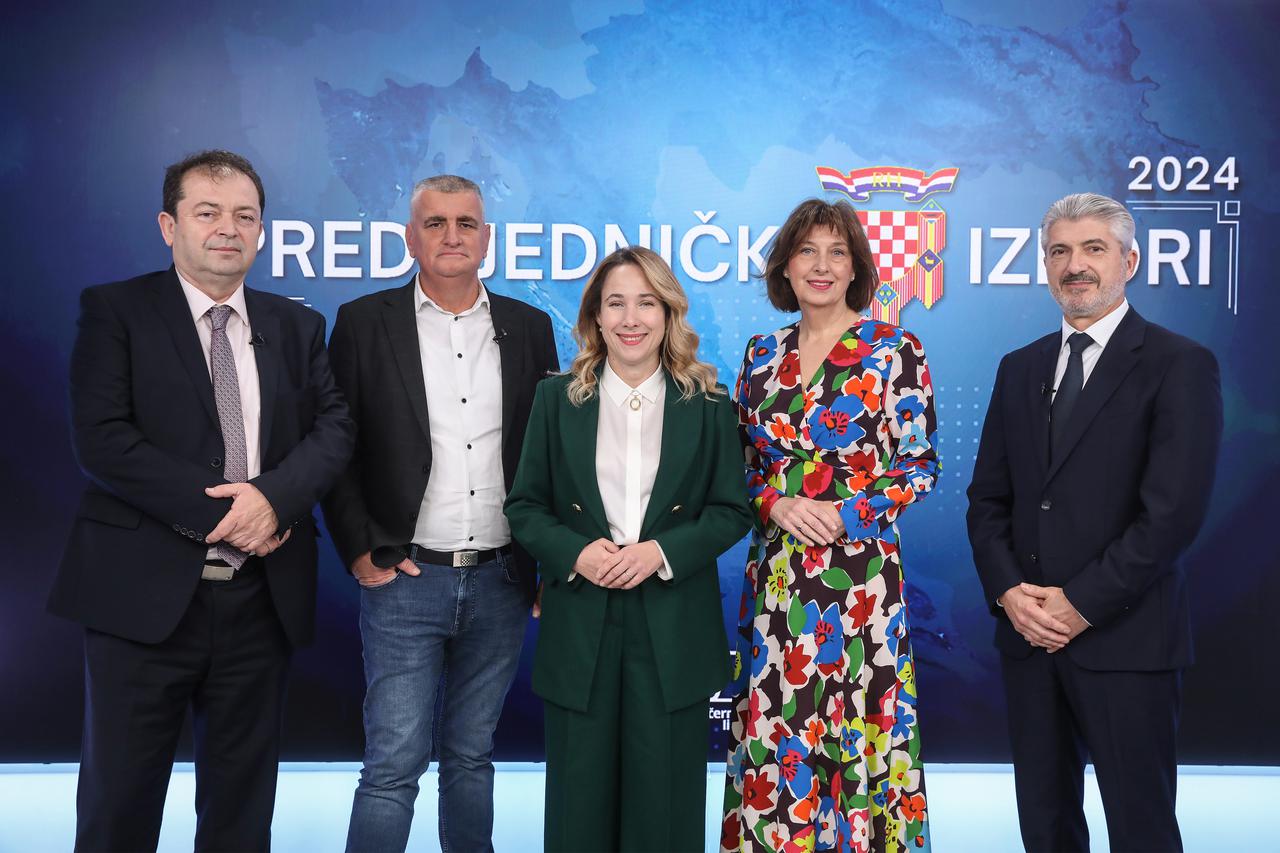 Zagreb: Sučeljavanje kandidata za predsjednika RH