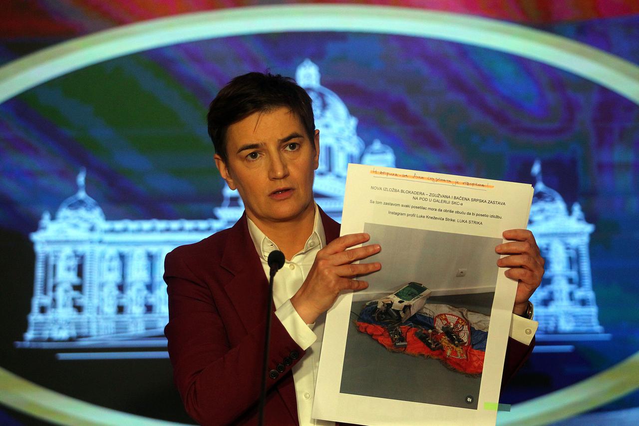 Beograd: Ana Brnabić održala je konferenciju za novinare