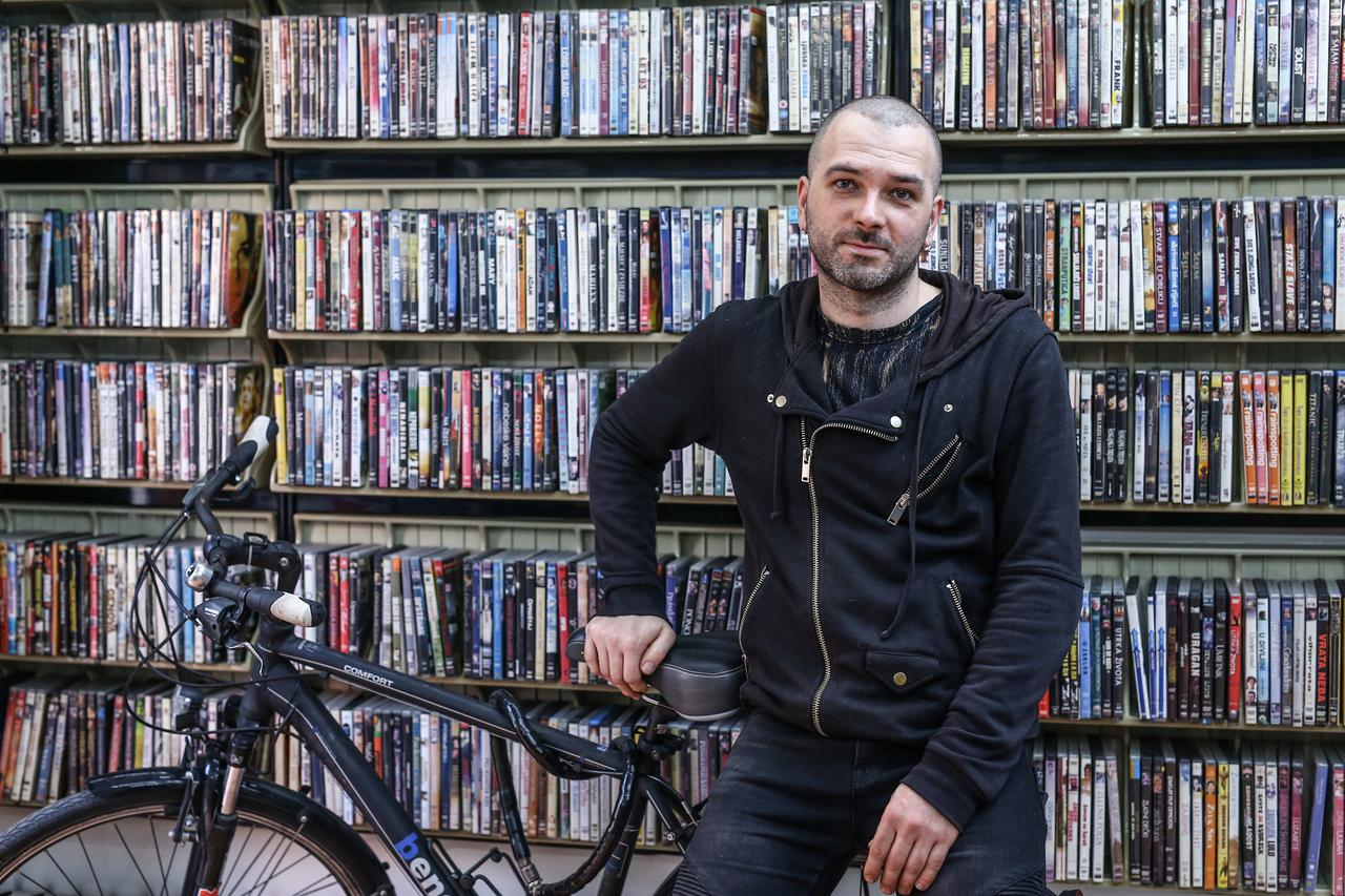Zagreb: Marko Jantol, vlasnik videoteke Pauk