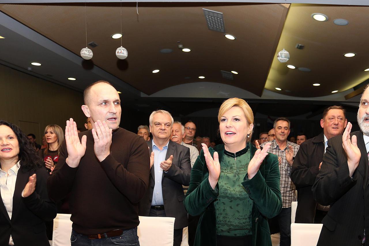 Ivan Anušić i Kolinda Grabar-Kitarović