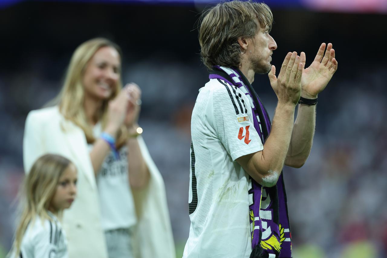Madrid: Utakmica Real Madrid - Real Sociedad, posljednja u kojoj Luka Modrić igra s dresom Real Madrida