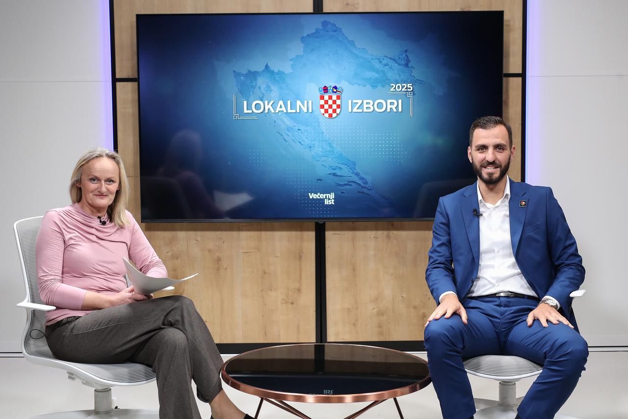 Zagreb: Domagoj Bilić u studiju Večernjeg lista