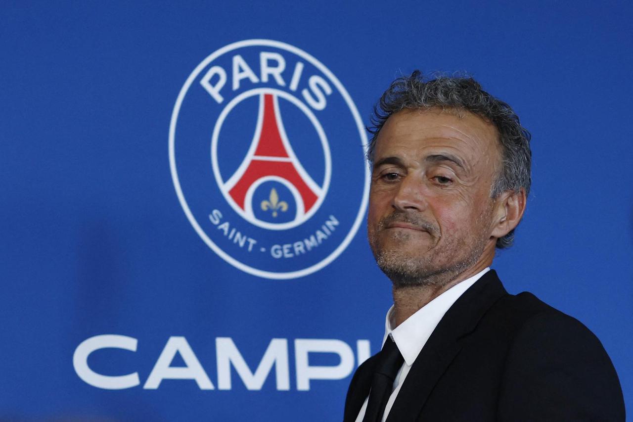 Paris St Germain unveil new coach Luis Enrique
