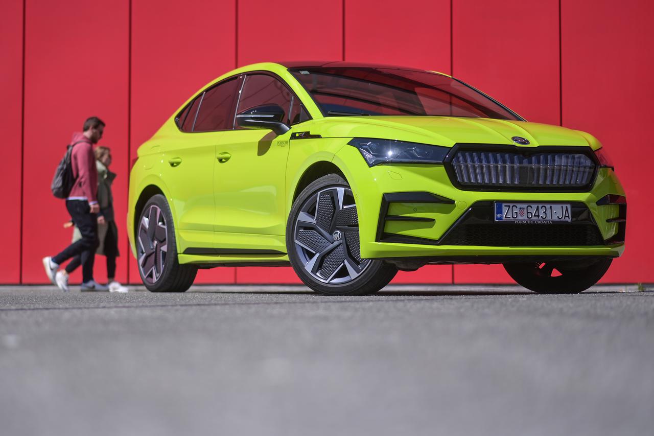 Zagreb: Škoda Enyaq Coupe RS