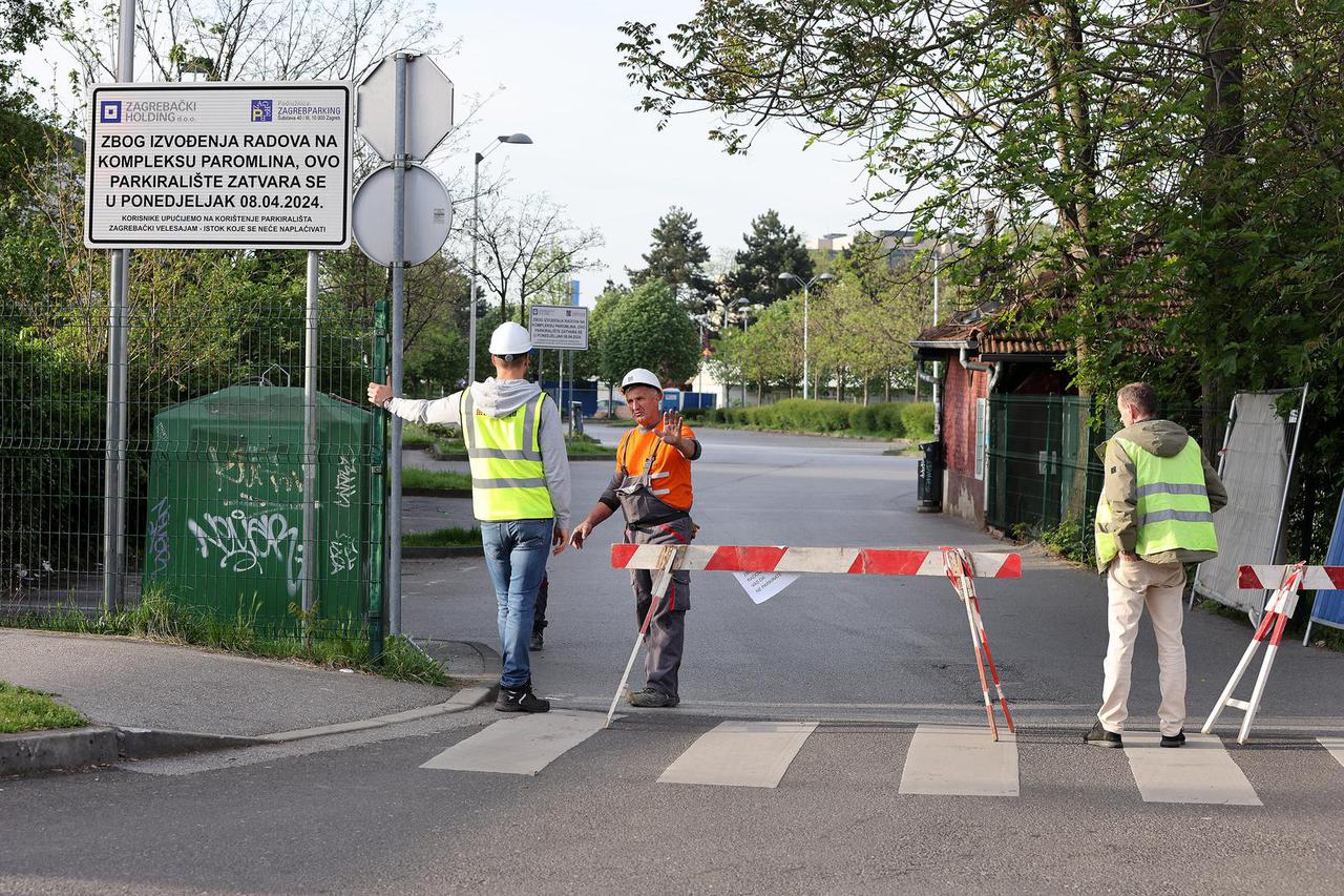 Zagreb: Od danas zatvoreno parkiralište Paromlin