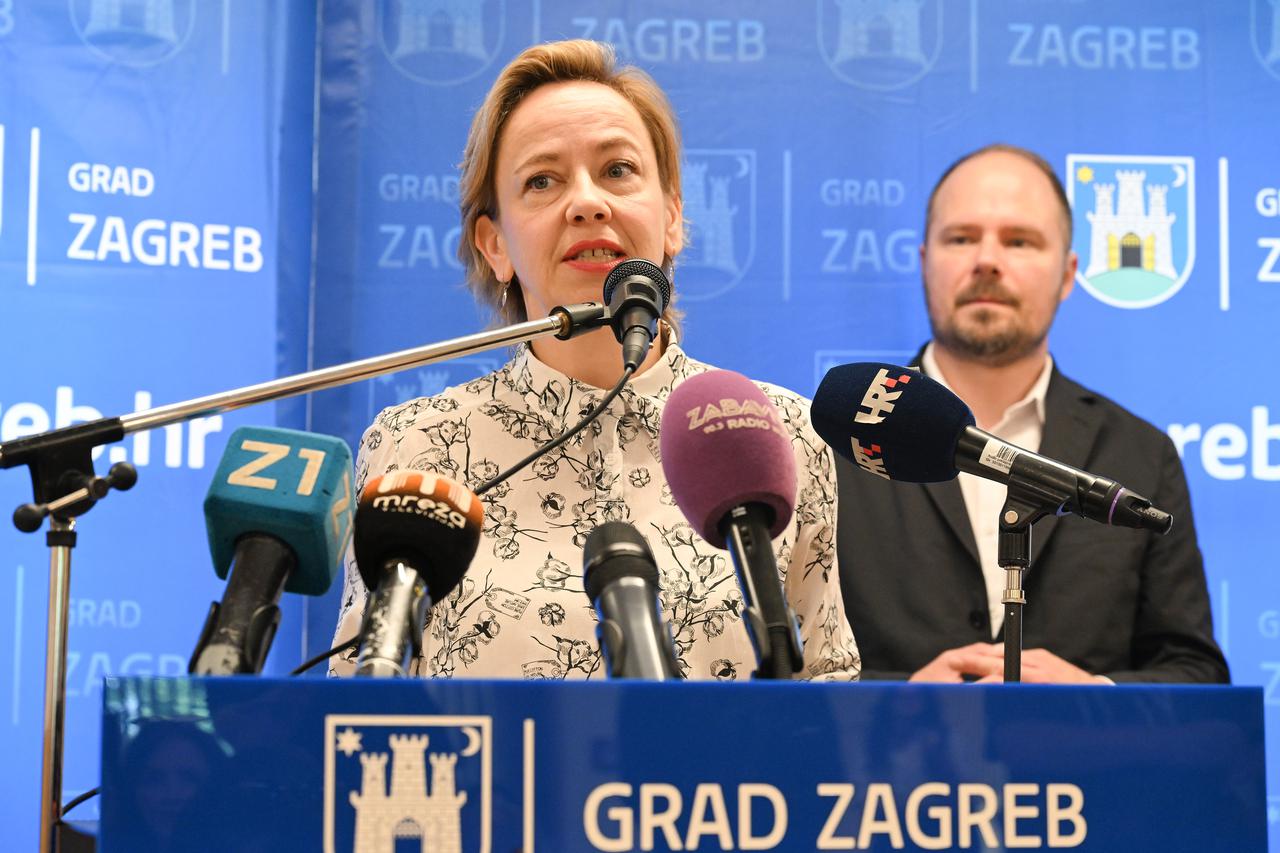 Ivanja Reka: Nakon otvorenja vrtića gradonačelnik Tomašević održao je konferenciju za medije