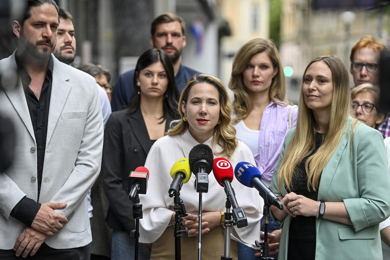 Zagreb: Marija Selak Raspudić održala zadnju konferenciju za medije prije drugog kruga lokalnih izbora