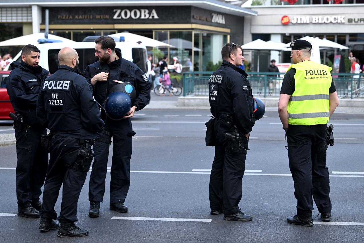 Policija u Berlinu spremna je za susret Hrvatske i Španjolske