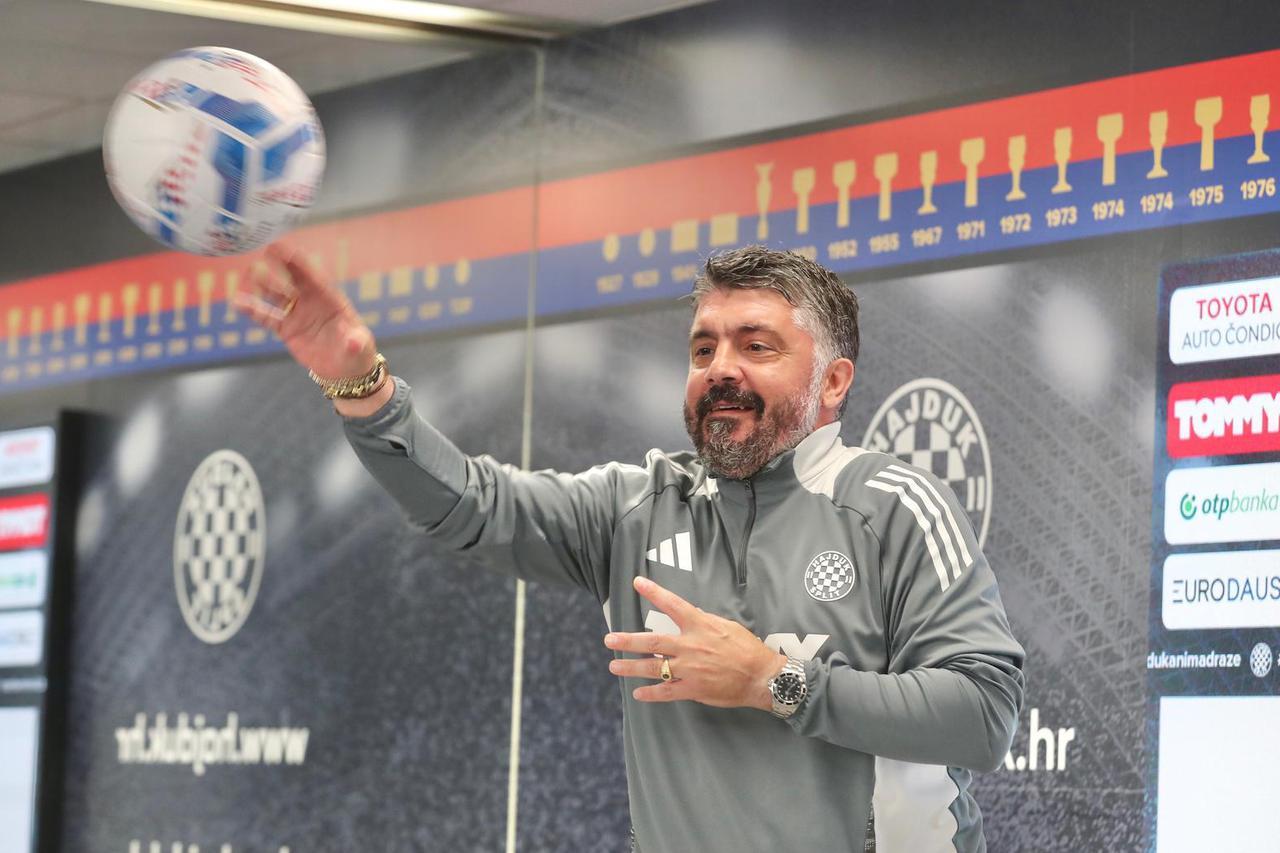 Split: Gennaro Gattuso održao konferenciju za medije