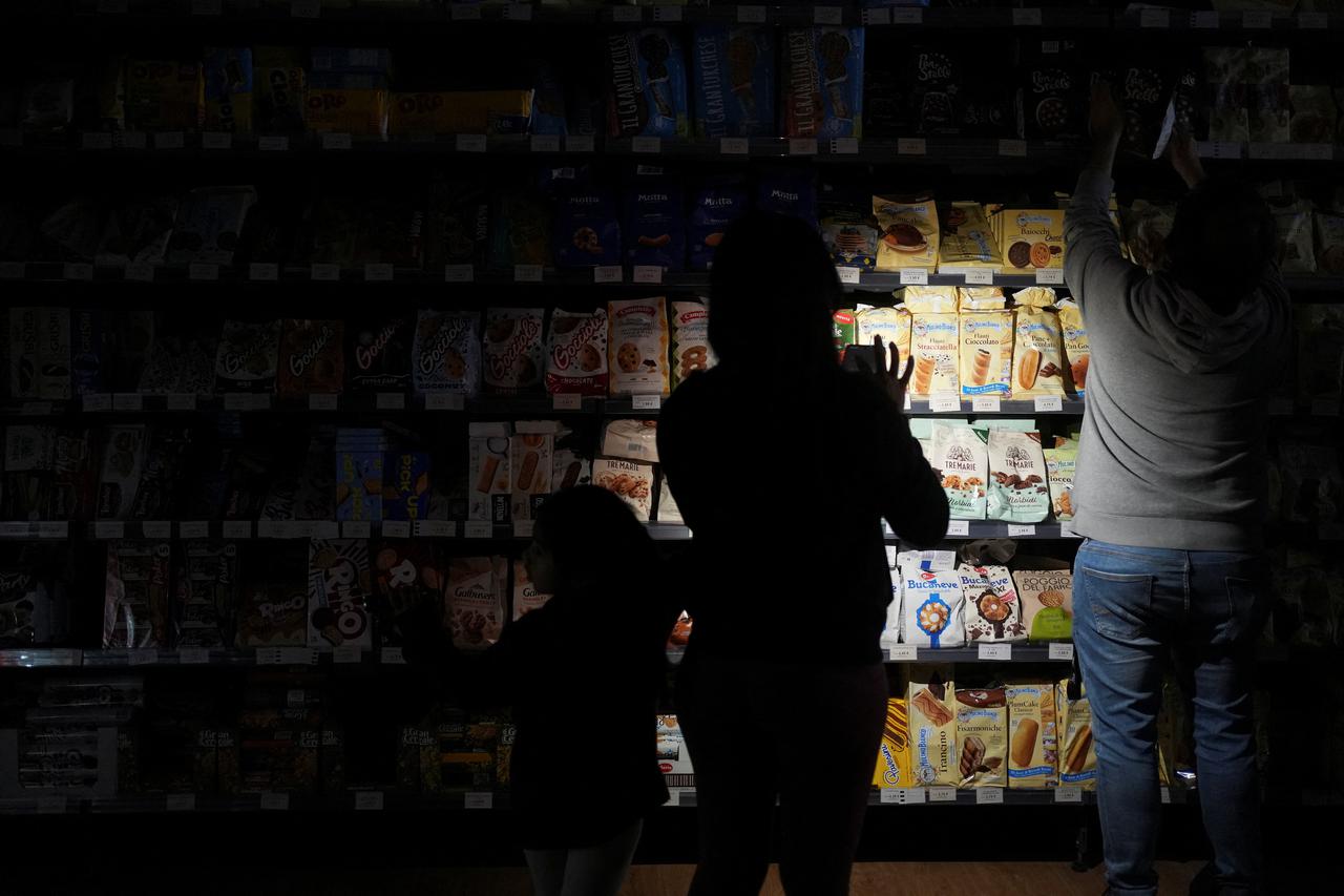Power outage in Barcelona