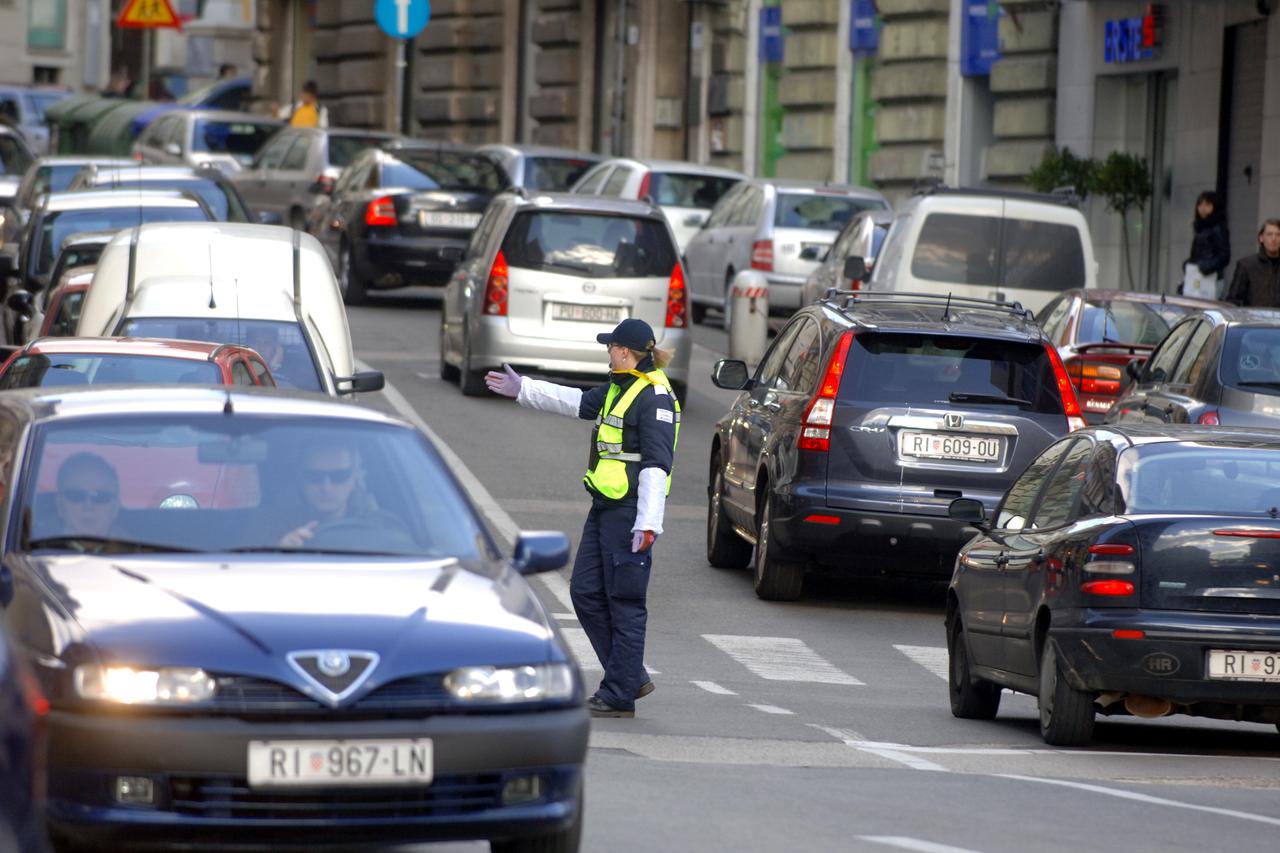 Rijeka: Prometne gužve na rije?kim ulicama