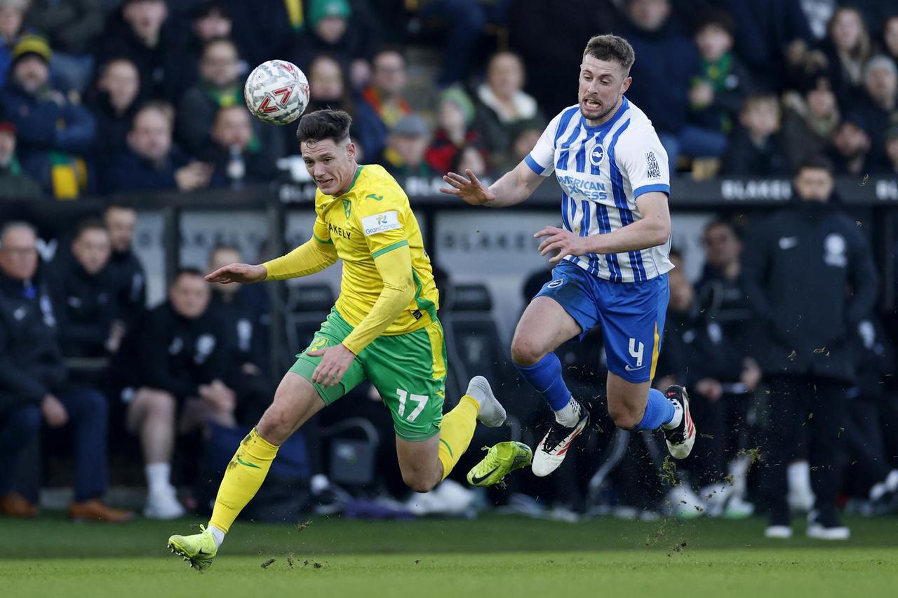 FA Cup - Third Round - Norwich City v Brighton & Hove Albion
